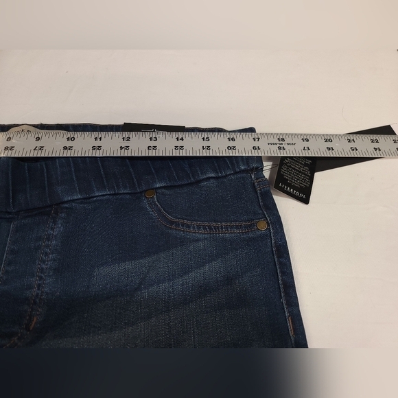 Liverpool Los Angeles The Denim Legging Pull-on Ankle Skinny Jean 14/32 Petite - Picture 12 of 15